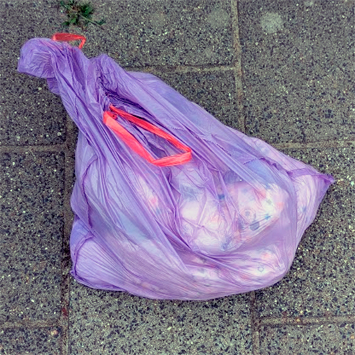 Geurzak Semi-Doorzichtig Paars
